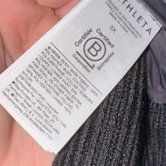 ATHLETA Hanover Hybrid Jacket, Size 3X, NWT - Picture 13 of 14